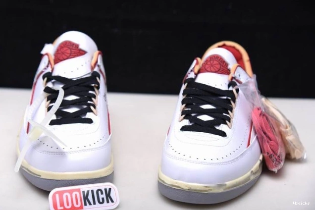 Reps TBK Jordan DJ4375-106 Retro SP Off-White 2 Low Red White 0718